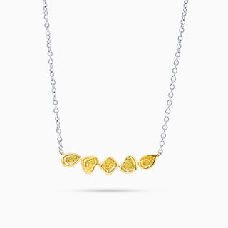 Starlight Multi Necklace, White, Yellow Gold and Diamonds