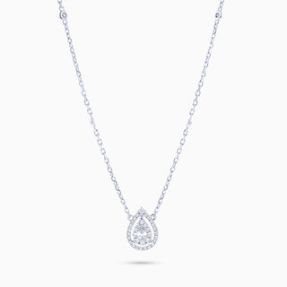 Seamless Dream Necklace, White Gold and Diamonds
