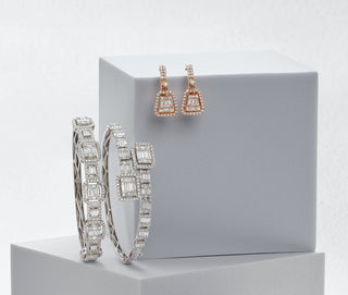Fine luxury jewelry from the Compositions Deco collection
