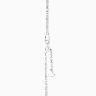 The Essentials 4-Prong 18K White Gold Round Diamond Solitaire Necklace (2 ct tw.)