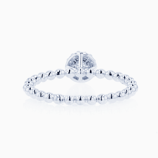 Cosmic Solo Ring, White Gold and Diamonds