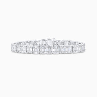 Deco Visage Bracelet, White Gold and Diamonds