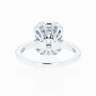 Deco Unison Ring, White Gold and Diamonds