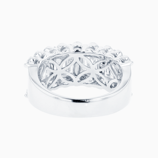 Deco Divine Ring, White Gold and Diamonds
