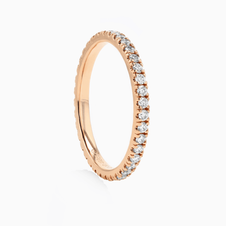 Seamless XS Eternity Ring, Gold and Diamonds