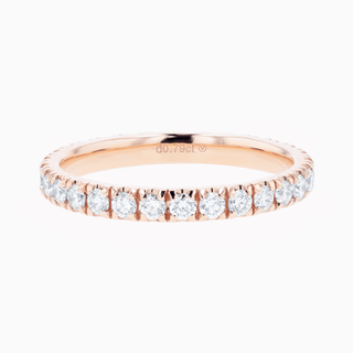 Seamless Eternity Ring, Gold and Diamonds