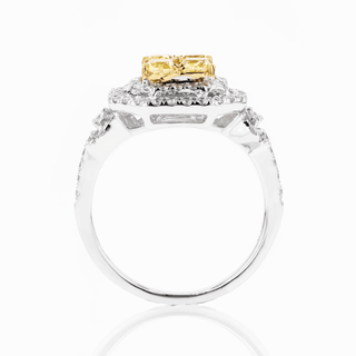 Starlight Sasha Ring, White Gold and Diamonds