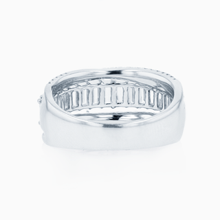 Deco Mix Ring, White Gold and Diamonds