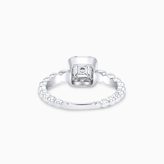 Cosmic Cube Ring, White Gold and Diamonds
