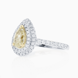 Starlight Aura Ring, White Gold and Diamonds